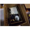 Image 2 : 2 BOXES OF ELECTRICAL AND HARDWARE