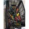 Image 1 : LARGE TOTE OF SCREW DRIVERS