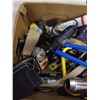 Image 2 : 2 BOXES OF TOOLS, SHOP CLEANERS AND MORE