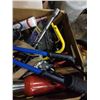 Image 3 : 2 BOXES OF TOOLS, SHOP CLEANERS AND MORE