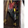Image 2 : LARGE WOODEN TOOL BOX W/ TOOLS