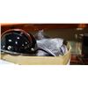 Image 3 : Box of 15 NON DOT motorcycle helmets