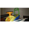 Image 3 : 2 CHINUP BARS, FISHER PRICE VACUUMA ND DISNEY RIDE ON TOY
