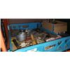Image 1 : Tray of hammers, hardware, mower blades and more