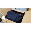 Image 2 : 2 BOXES OF ENGLISH BAY SWEATERS, WORK BOOTS, HELMET