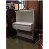 Image 3 : WHITE 1 DRAWER NIGHTSTAND