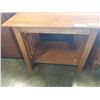 Image 3 : OAK AND MAPLE ENDTABLES