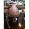 Image 1 : MARBLE TABLE LAMP WITH TASSELS