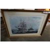 Image 1 : SIGNED AND NUMBERED ROBERT MCVITTIE PRINT "AN OFFSHORE BREEZE"