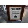 Image 1 : Framed sundance kid reward poster