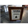 Image 2 : Framed sundance kid reward poster
