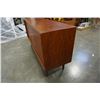 Image 8 : HOVMAND-OLSEN TEAK SERVER MCM, WITH SLIDING DOORS, ADJUSTABLE SHELVES, MADE IN DENMARK DESIGN