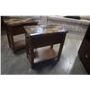 Image 3 : PAIR OF ASHLEY CHAIR SIDE ENDTABLES - FAUX STONE