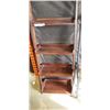 Image 3 : 6 FOOT ESPRESSO LADDER SHELF