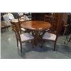 Image 2 : ROUND MODERN DINING TABLE WITH 4 CHAIRS