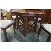 Image 3 : ROUND MODERN DINING TABLE WITH 4 CHAIRS