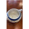 Image 3 : LOT OF BLUE WHITE CHURCHILL ENGLAND CUPS AND SAUCERS