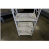 Image 4 : WHITE WICKER SHELF