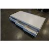Image 4 : TWIN SIZE BED FRAME WITH 3 DRAWER STORAGE UNDERBED