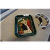 Image 3 : VINTAGE COCA-COLA TRAY AND TAMBORINE