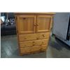 Image 3 : PINE HIGHBOY DRESSER WITH GALLERY
