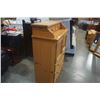 Image 7 : PINE HIGHBOY DRESSER WITH GALLERY