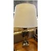 Image 2 : MAINSTAYS MINI TOWER FAN AND BRUSHED METAL TABLE LAMP