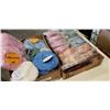 Image 4 : 3 TRAYS OF YARN AND CRAFT WOOL
