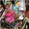 Image 2 : Box and basket of collectibles