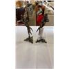 Image 1 : METAL CUPID FIGURE CANDLE HOLDERS