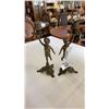 Image 2 : METAL CUPID FIGURE CANDLE HOLDERS