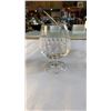 Image 3 : CRYSTAL DECANTER AND 4 CUPS