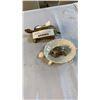 Image 5 : Lot of metal turtle boxes, snail and fish collectibles
