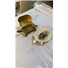 Image 6 : Lot of metal turtle boxes, snail and fish collectibles
