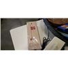 Image 5 : Sony 8r 12 a 7 transistor radio and basket of collectibles