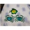 Image 1 : 2 crabs and fish metal art