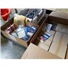 Image 1 : 2 BOXES OF OUTLETS, LATCHES, SPIKES AND MORE