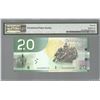 Image 2 : Bank of Canada LOW SERIAL NUMBER 2008 $20 GEM66 EPQ PMG