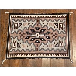 Navajo Two Grey Hills—Toadlena Weaving by Betty Wilson.