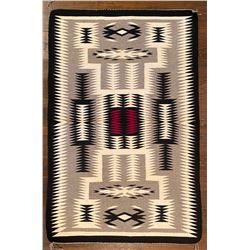 Navajo Storm Pattern Weaving by Lucille Begay