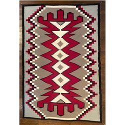 Navajo Ganado Large Floor Rug measuring 96-inches by 63-inches