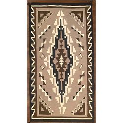 Large Beautiful Two Grey Hills Weaving by Zonnie Yazzie 74-inches by 40-inches