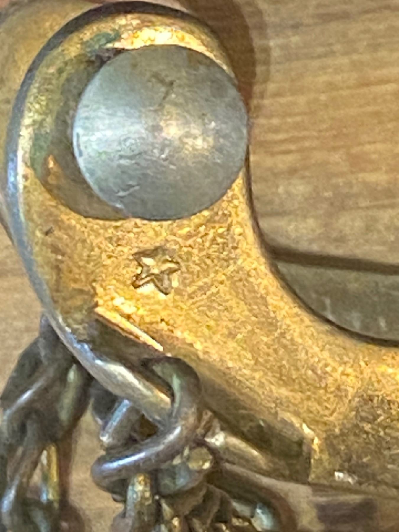 North & Judd Western Horse Head Spurs