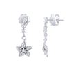 0.25 CTW Diamond Earrings 14K White Gold - REF-23X4R