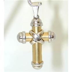 2012 14K 2 Tone Gold Pendant