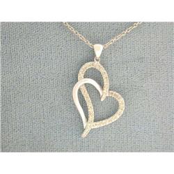 5049 18k White Gold Necklace with Diamond