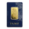 Image 1 : Genuine 1 oz 0.9999 Fine Gold Bar - PAMP Suisse Veriscan