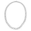 12.86 CTW Diamond Necklace 18K White Gold - REF-669K9W