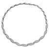 Image 1 : 5.51 CTW Diamond Necklace 14K White Gold - REF-443X9R