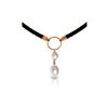 Image 1 : Genuine 6 ctw Pearl Necklace 14KT Rose Gold - REF-47A8K